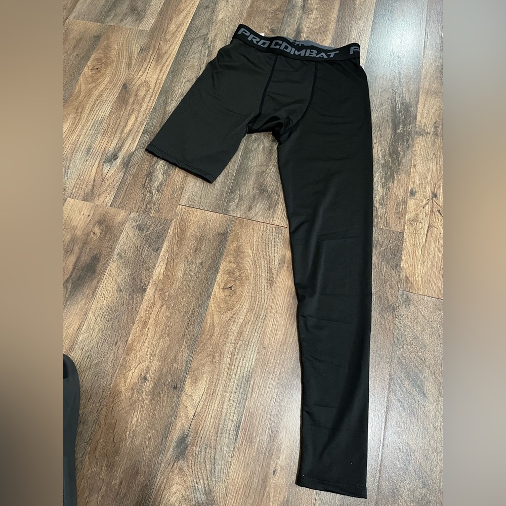 Pro Combat Men's Black Athletic Joggers